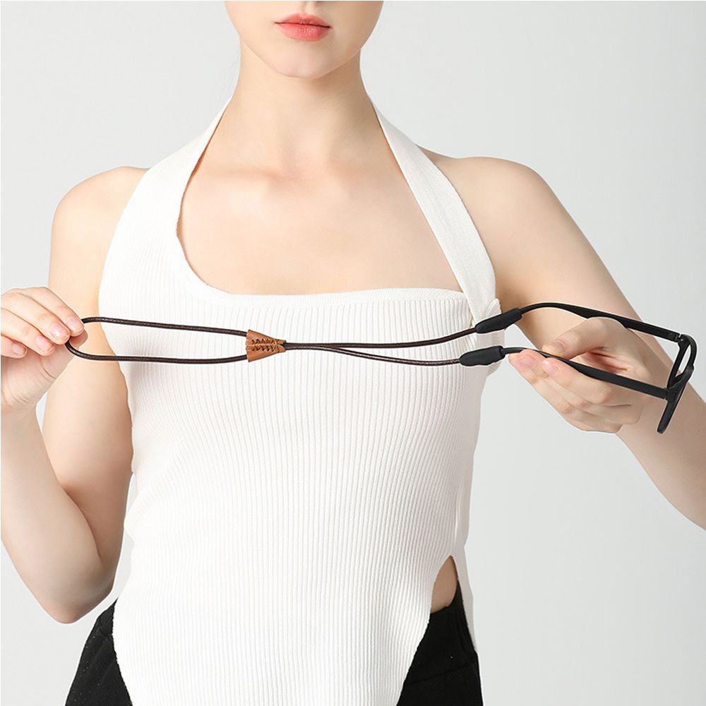 Sunglass Retainer Cord - Tali Leher Kulit Anti Hilang untuk