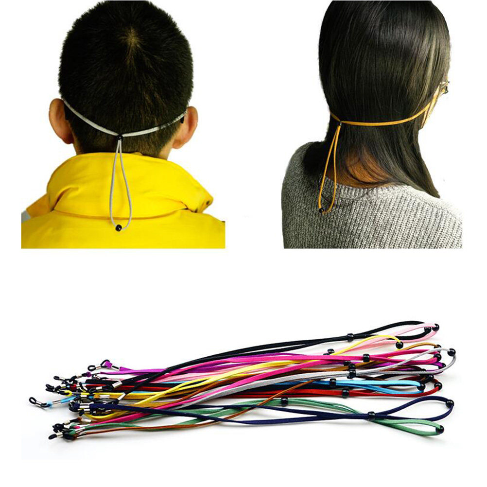 Sunglass Retainer Cord - 4Pcs Tali Kacamata Fleksibel, Tali Pengaman