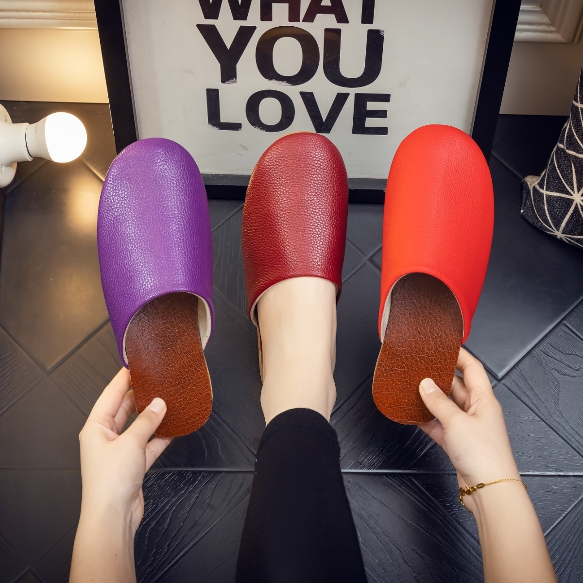Sandal Kulit Hitam Fashion Pri - Flip Flop Leather Men ulasan dan harga